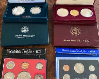 Commerative Coins And Proof Sets