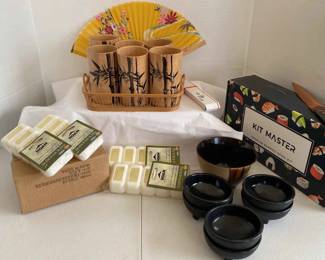 Bamboo Pencil Cups, Kit Master Sushi Kit More