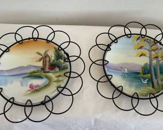 HandPainted Plates From Japan