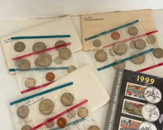 Coin Stamp Mystery Lot
