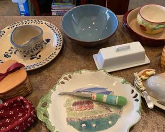 Pfaltzgraff, Longaberger Baskets More