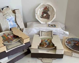Gorham Norman Rockwell Plate Knowles Plates