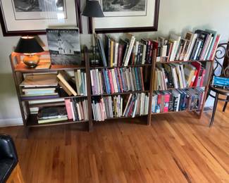 THE BOOK SLECTION IS GREAT, BOOKS ON ANTIQUES,ART , FURNITURE,