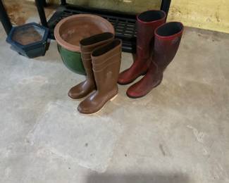 LADIES RUBBER MUCK BOOTS