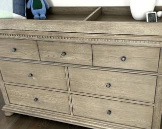 Jameson Dresser & Topper Set Grey Oak 60 W x 18 D x 39 H $600