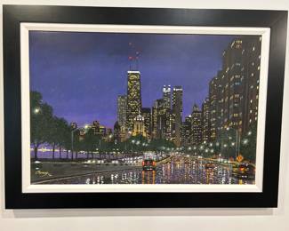 Chicago Lake Shore Drive Artwork by Cheney $275