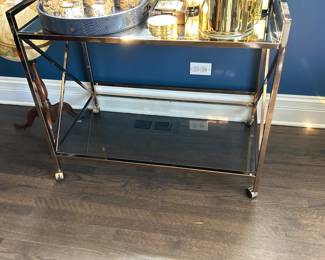 Bar Cart 37.5 x 23 x 32 $150