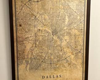 Dallas Art 25 x 37 $150