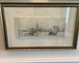 Castle Charcoal 24 x 15 $95