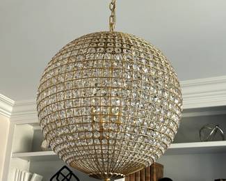Aerin Sphere Chandelier 24 dia x 28 H $1200
