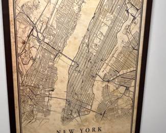 New York Artwork 25 x 37 $150