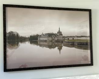Castle Photograh Framed 62 W x 41.5 H $450