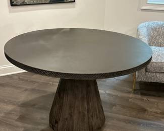47 Round Pedestal Table $650
