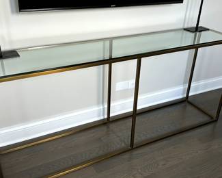 Console Table 72 W x 16 D x 30 H $500