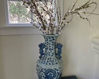 Pair of Aisan Urns 14 W x 24 H $350