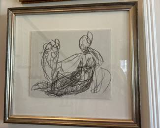 Woman Abstract 19.5 x 17.5 $85
