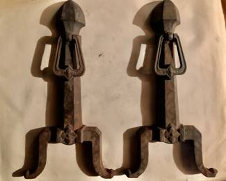 Antique Art Nouveau period And Irons