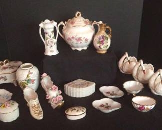 Vintage ceramic decorative items