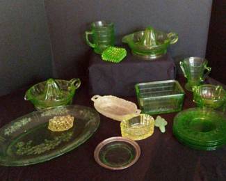Uranium glass