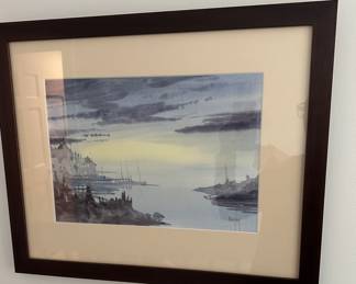Original signed Charles Murphy 22" x 18"