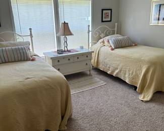 Company store bedding, frames, mattresses, everything seen for sale