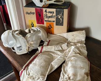 Old Football Uniform with Original Box
