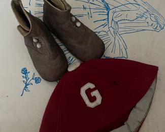 Victorian bay shoes and Grove City beanie