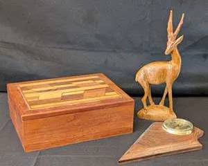 Vintage Wood Decorative Set