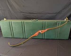 1953 Bear Archery Kodiak Magnum, model AMO-62, in original case
Vintage Bear Archery Kodiak Magnum Bow w/ Serial Number