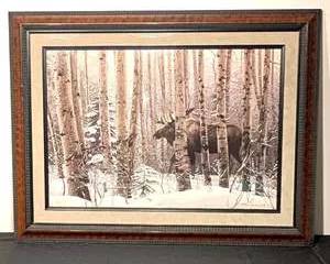 Stephen Lyman "A Walk in the Woods" FRAMED Print - Art Nature Wildlife