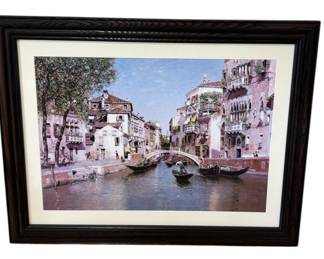 Rio San Trovaso, Venice Framed Print