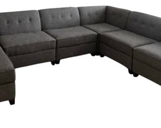 6Piece Grey Sectional