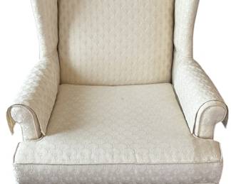 Tivoli Cream Wingback Armchair