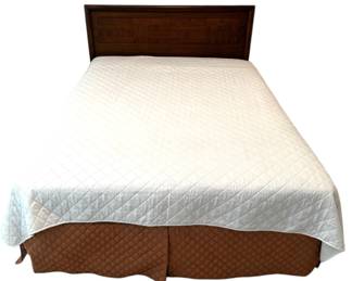 MidCentury Solid Wood Bed Frame