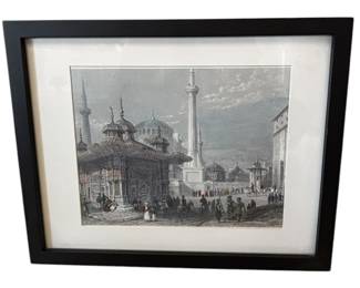 Topkapi Palace Main Gate Framed Print