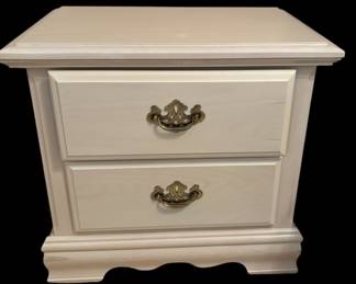 Cream Colored Side Table