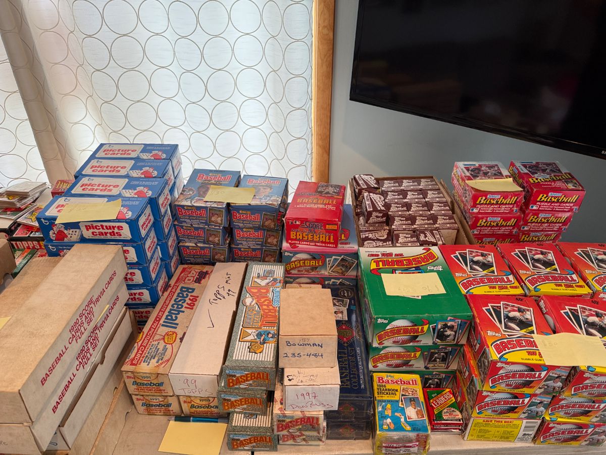 VINTAGE BASEBALL CARDS 1988-1990