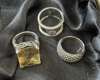Sterling Rings