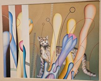 Yankel Ginzburg painting