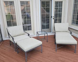 Brown Jordan "Venetian" Patio furniture set 