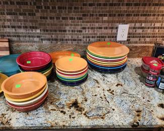 Fiesta dishes