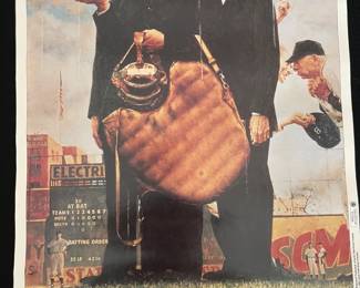 Vintage Kellogg's Bran Flakes Commemorative Poster