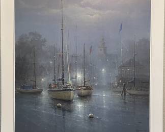 "The Slip of Dawn" by G. Harvey. Limited Edition (#1024). Part of the "Focus on the Family" Collection