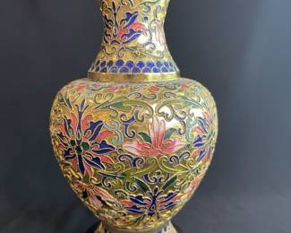 Gorgeous Chinese Cloisonne Vase