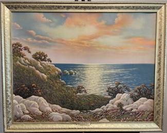 "Santa Barbara Coast" by Frederick D. Ogden