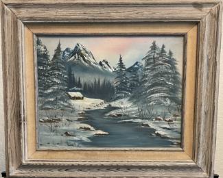 "Winter Mountain" by Renee Hillock