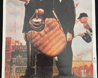 Vintage Kellogg's Bran Flakes Commemorative Poster