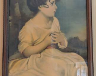 Early vintage print