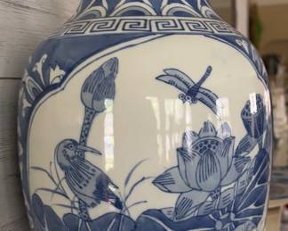 Vintage blue&white