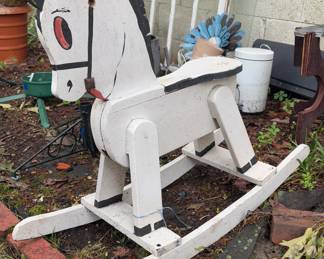Vintage rocking horse